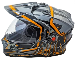 Шлем AiM JK802 Orange/Grey/Black