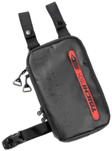 Сумка на бедро Taichi BELT POUCH Black/Red, 1.9L