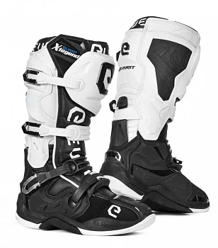 Мотоботы ELEVEIT X LEGEND (white/black), white/black муж.