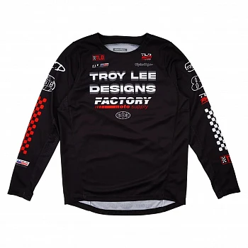 Мотоджерси подростковая Troy Lee Designs Youth GP Pro Factory Black-M