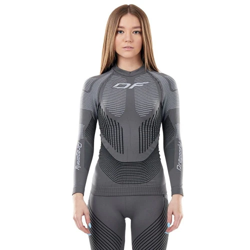 Термофутболка DF 2D THERMO LIGHT Woman Grey