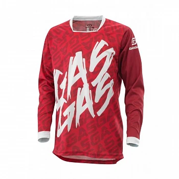 Мотоджерси подростковая GASGAS Kids Offroad Edrive Jersey Red/White