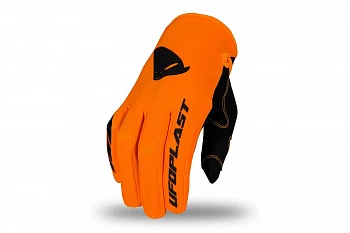 Мотоперчатки подростковые UFO SKILL RADIAL BOY GLOVE Neon Orange
