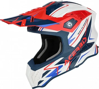 Шлем Acerbis AIRSTRIKE-X White/Blue/Red
