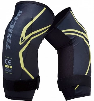 Наколенники Taichi STEALTH CE(LV2) KNEE GUARDS Black/Yellow
