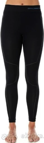 Brubeck  леггинсы женские Thermo Nilit Heat, черный/розовый
