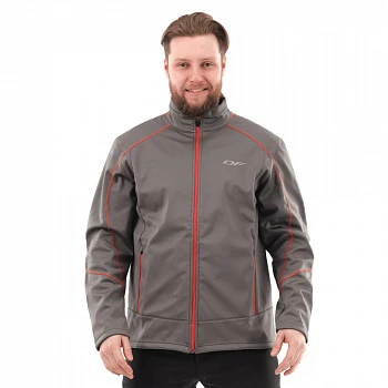 Куртка Explorer Grey-Red мужская, Softshell