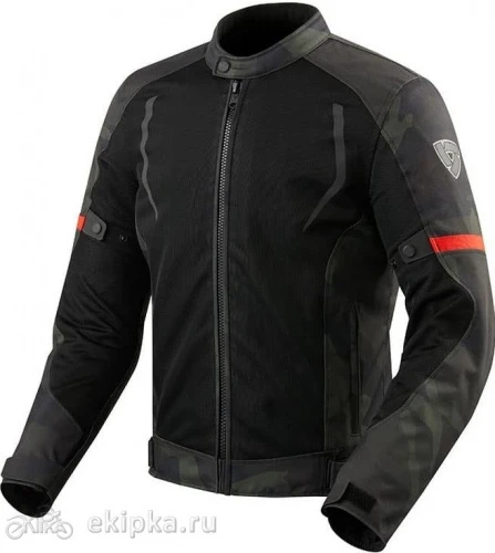 Revit Мотокуртка Torque, black-army green