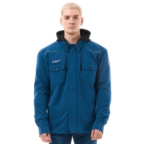Моторубашка STREETFIGHTER Man Dark Blue с защитой