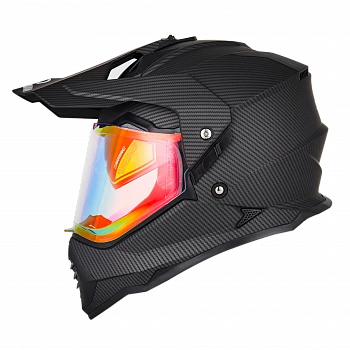 Мотошлем SOMAN M10, carbon fiber gray