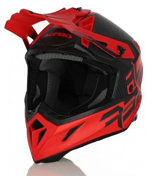 Шлем Acerbis STEEL CARBON Red 2