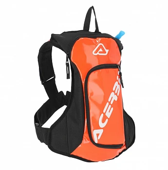 Рюкзак с гидропаком Acerbis ACQUA LOGO Orange/White
