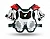 Защита панцирь детский UFO SHOCKWAVE CHEST PROTECTOR, White (BP03051#W)