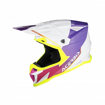 Шлем Acerbis T711 White/Purple