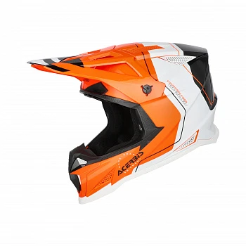 Шлем Acerbis T711 Orange Fluo/Black