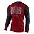Мотоджерси Troy Lee Designs SCOUT GP Jersey Peace & Wheelies Burgundy/Dark Gray