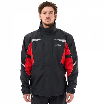 Куртка - дождевик EVO Man Black - Red (мембрана)