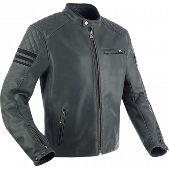 Куртка кожаная Segura TRACK Grey/Black