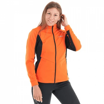 Куртка Explorer Black-Orange женская, Softshell