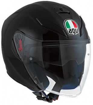 Шлем AGV K-5 JET AGV E2205 SOLID - MATT BLACK