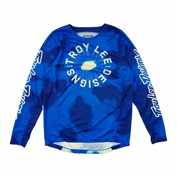 Мотоджерси подростковая Troy Lee Designs Youth GP Pro Arrival Blue-M