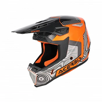 Шлем Acerbis WHOOPS GRAPHIC Grey/Orange