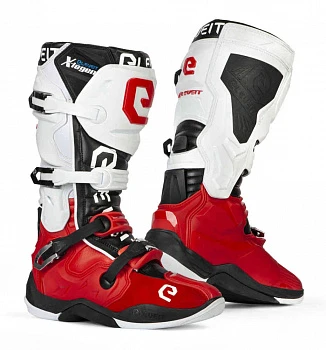 Мотоботы ELEVEIT X LEGEND red/white, red/white муж.