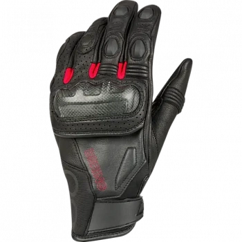 Перчатки кожаные Bering RADIAL Black/Red